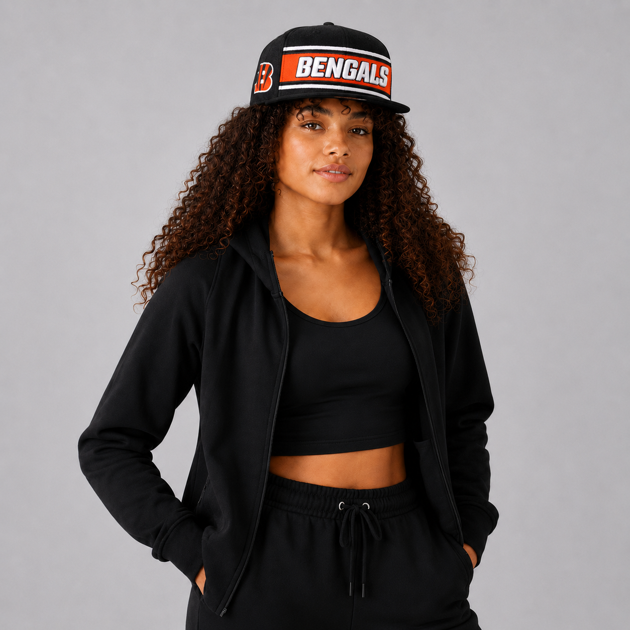 Era Cincinnati Bengals Sideline Black Snapback Hat