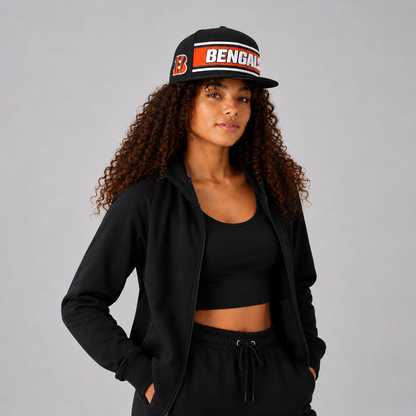 Era Cincinnati Bengals Sideline Black Snapback Hat