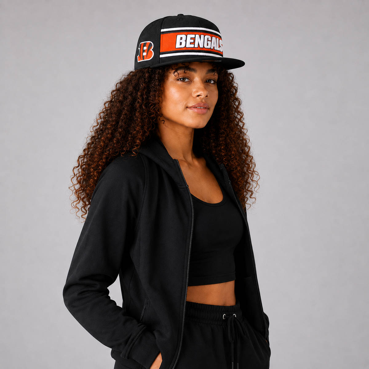Era Cincinnati Bengals Sideline Black Snapback Hat
