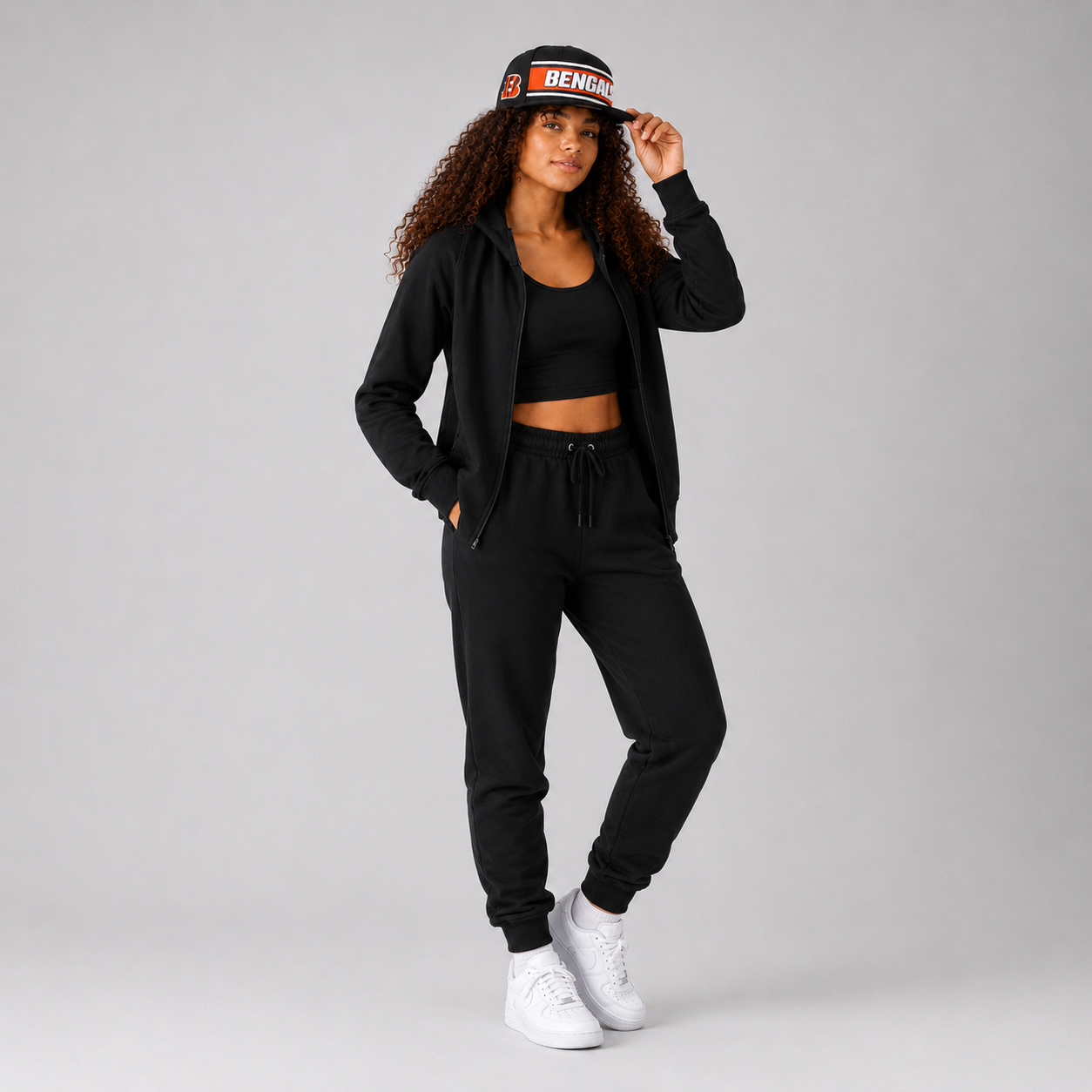 Era Cincinnati Bengals Sideline Black Snapback Hat
