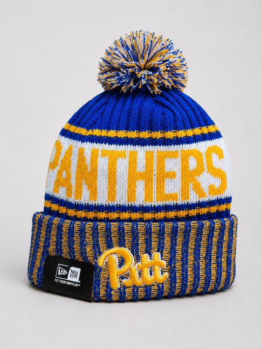 Pittsburgh STRIPED Knit Beanie Hat