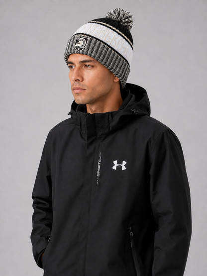 US Army Black Knights Knit Beanie Hat Cap Multicolor 47