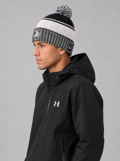US Army Black Knights Knit Beanie Hat Cap Multicolor 47