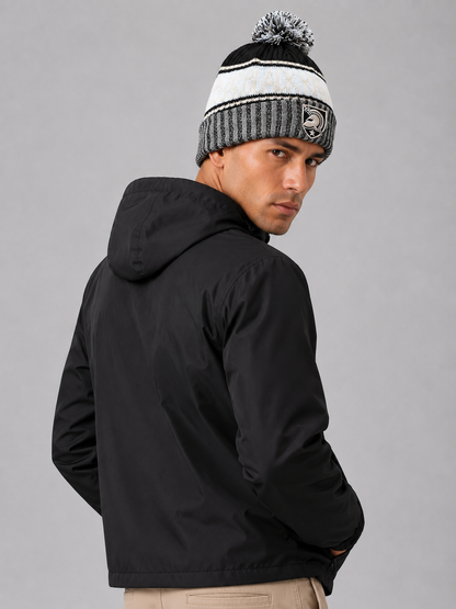 US Army Black Knights Knit Beanie Hat Cap Multicolor 47