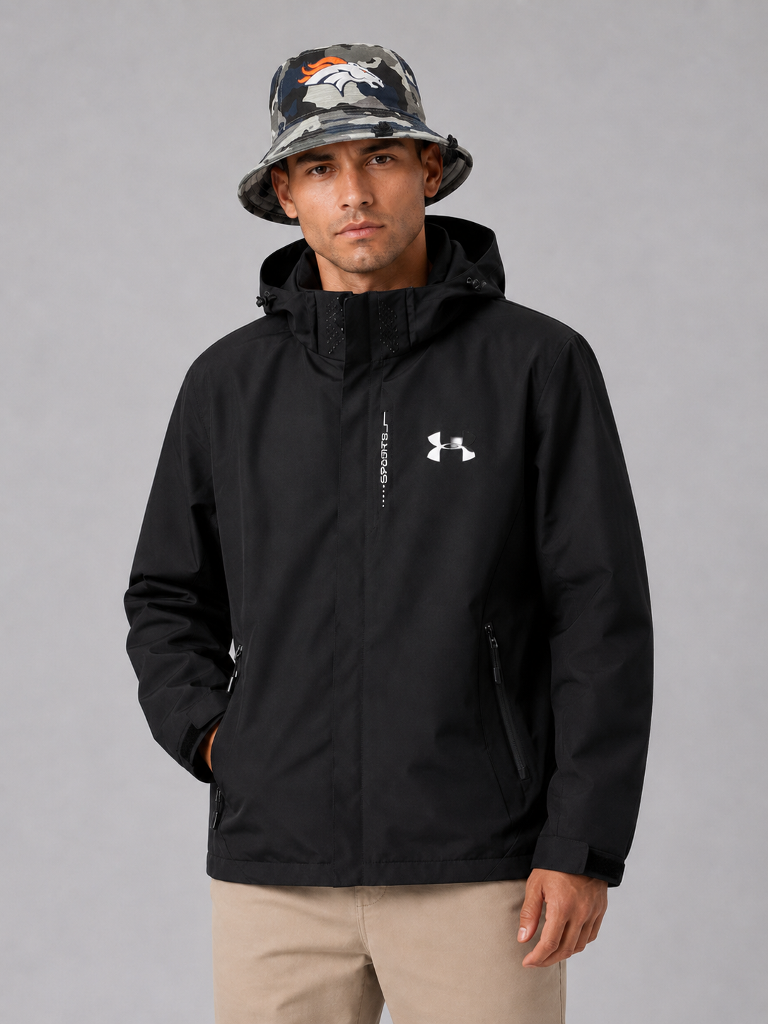 Denver Broncos - Era Camo Training Camp Bucket Hat