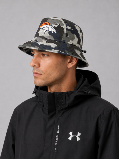 Denver Broncos - Era Camo Training Camp Bucket Hat