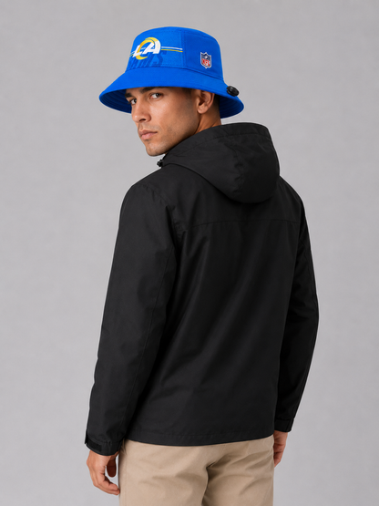 Era Men's Los Angeles Rams Blue Training Camp Stretch