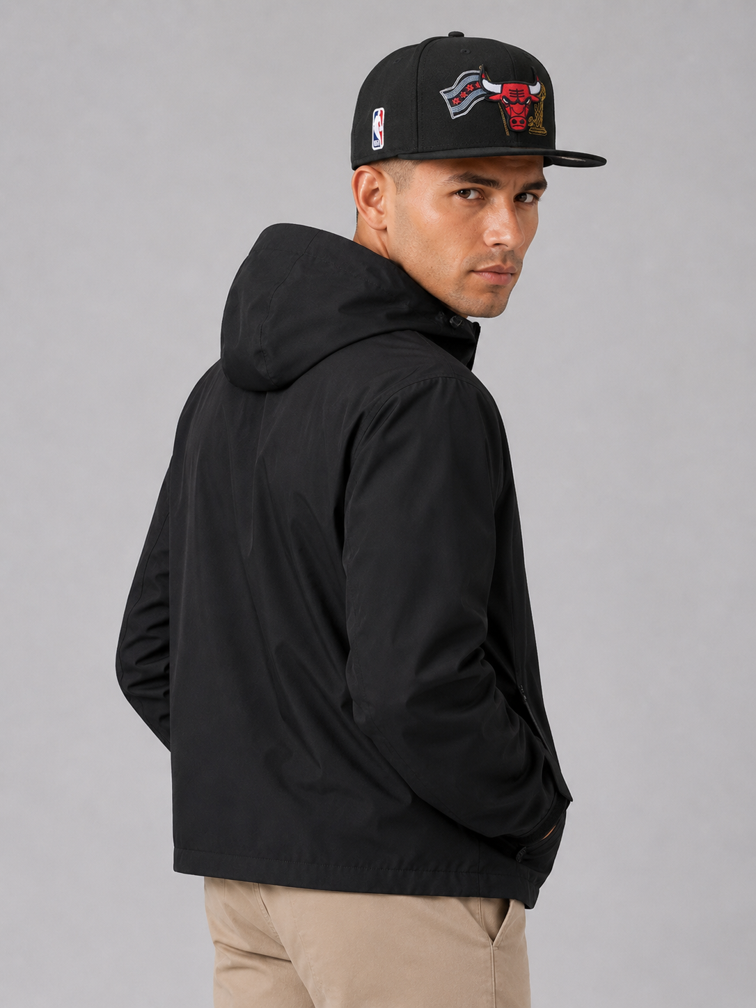 Chicago Bulls Era Black City Edition 9FIFTY Snapback Hat