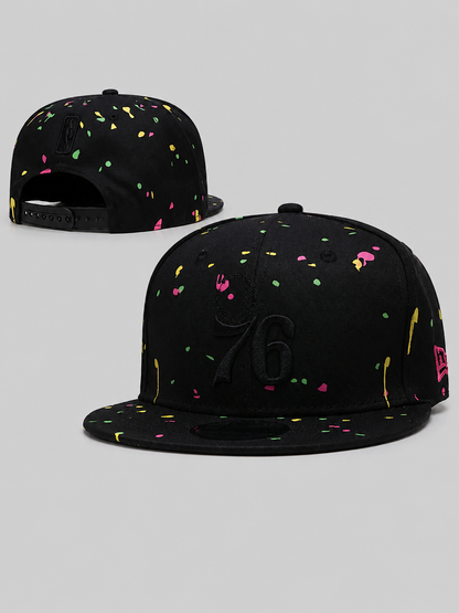 Era Philadelphia 76ers Neon Splatter 9FIFTY Snapback Hat