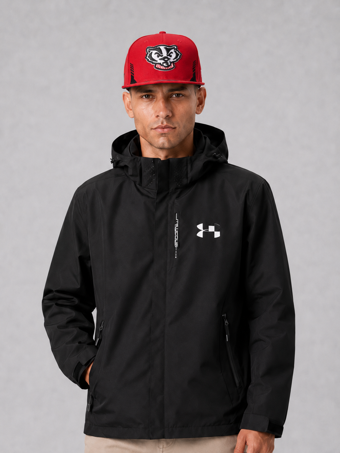 Wisconsin Badgers - Era Red 9FIFTY Snapback Hat