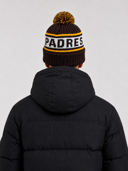 San Diego Padres New  Youth Marl Cuffed Knit