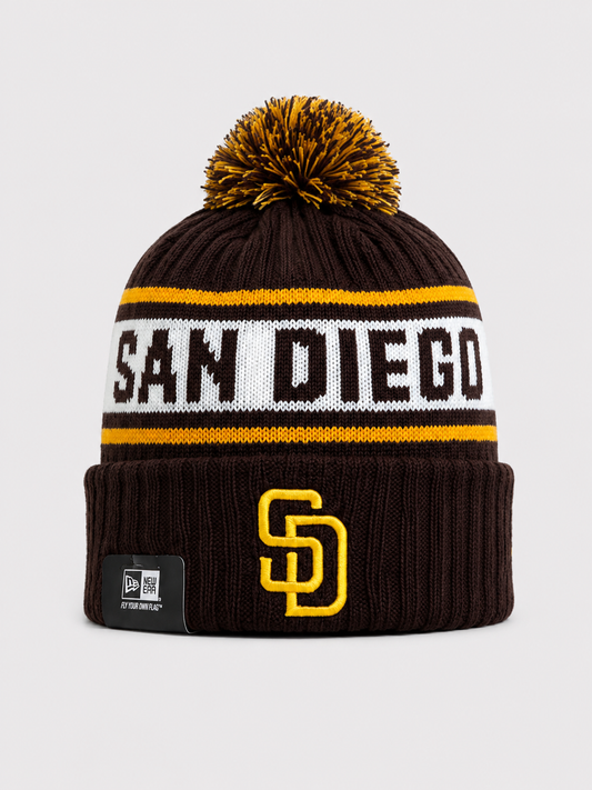 San Diego Padres New  Youth Marl Cuffed Knit