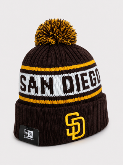 San Diego Padres New  Youth Marl Cuffed Knit