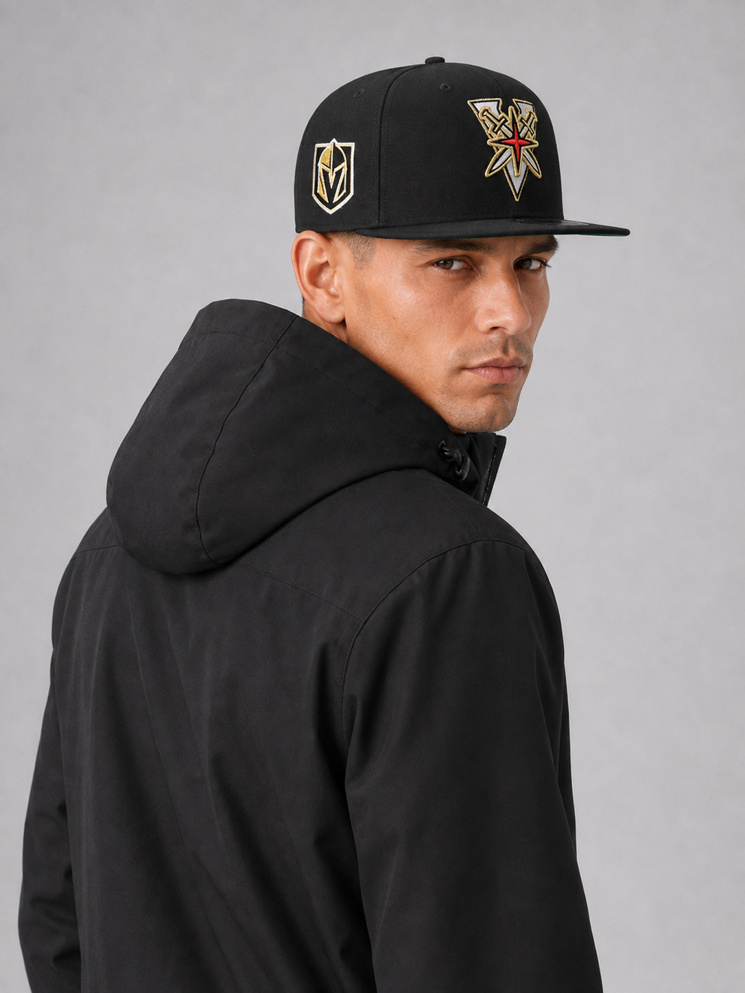 New Vegas Golden Knights Stanley Cup Champions Black Metallic Prime Edition 59Fifty Fitted Hat