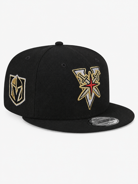 New Vegas Golden Knights Stanley Cup Champions Black Metallic Prime Edition 59Fifty Fitted Hat