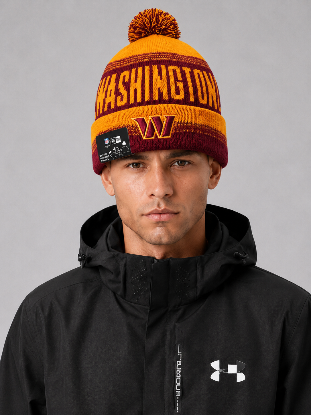 Commanders Beanies Redskin Knitted Hats Sports Teams Baseball