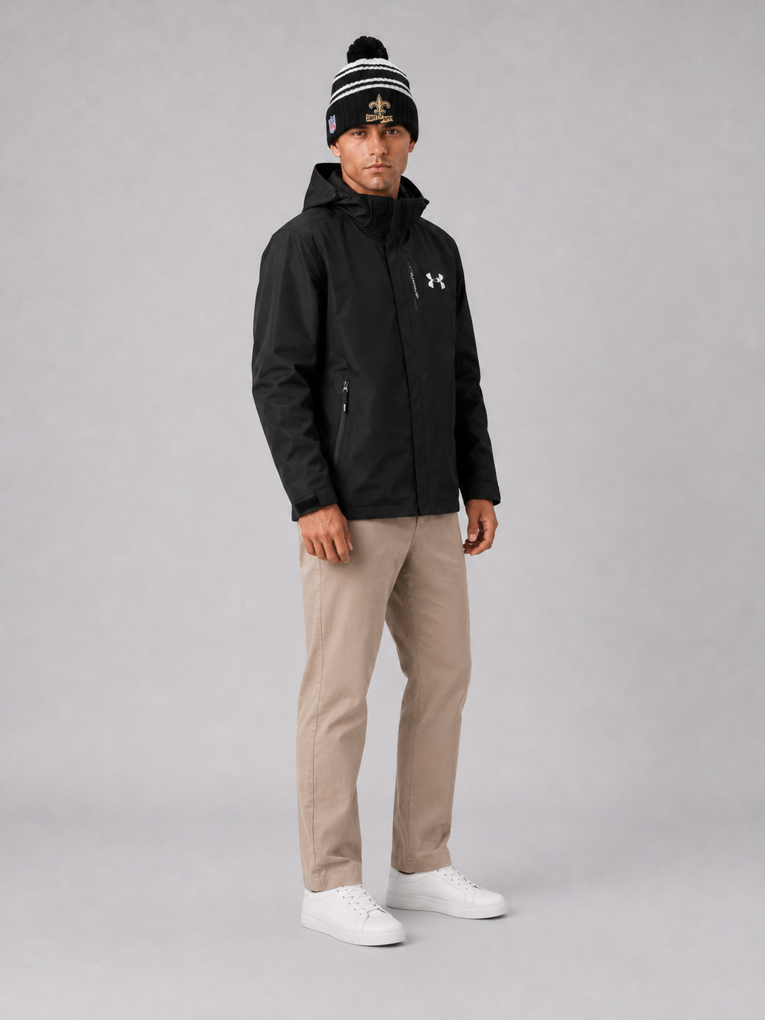 New Orleans Saints Era Sideline Cold Weather Sports Knit