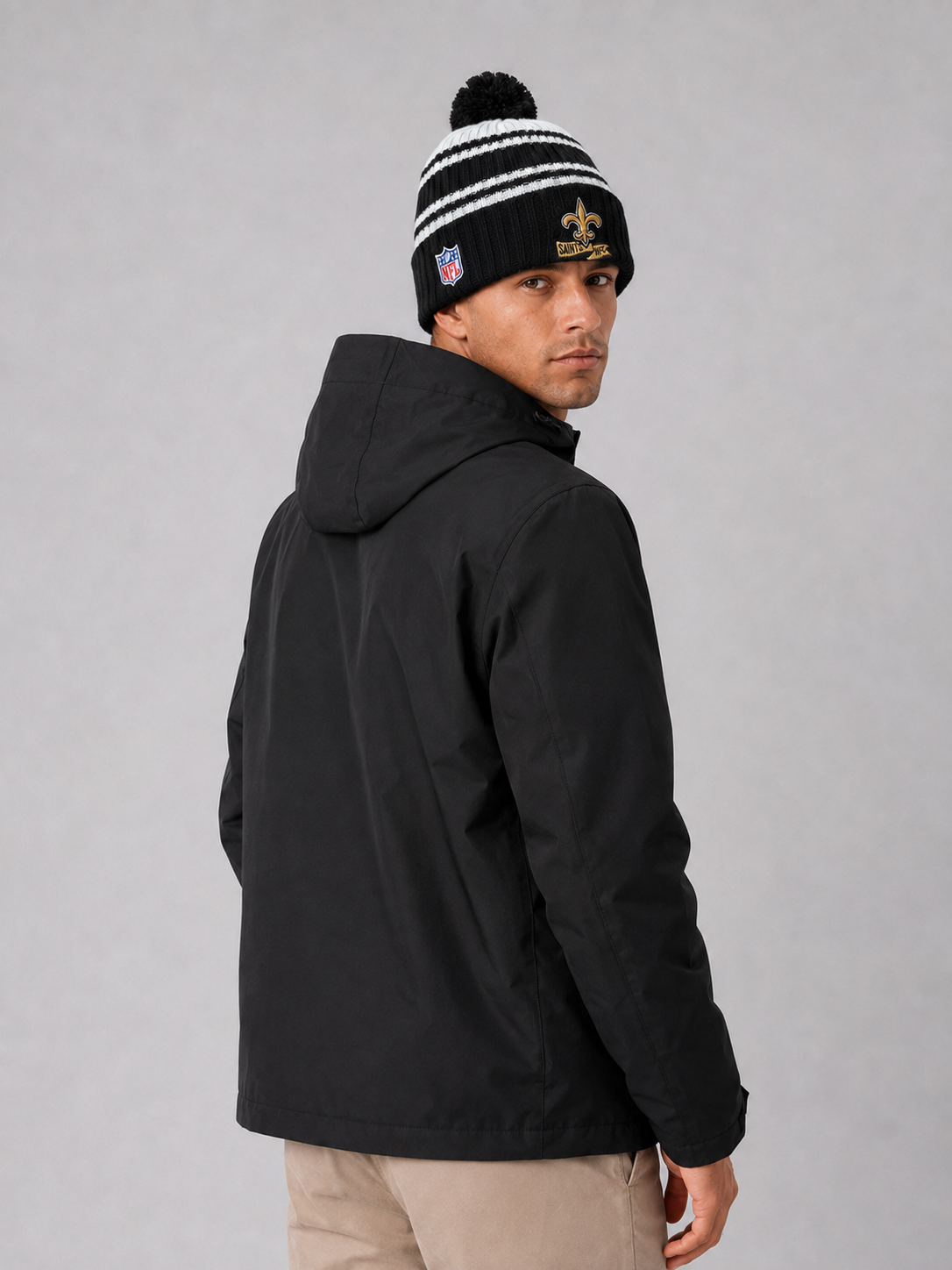 New Orleans Saints Era Sideline Cold Weather Sports Knit