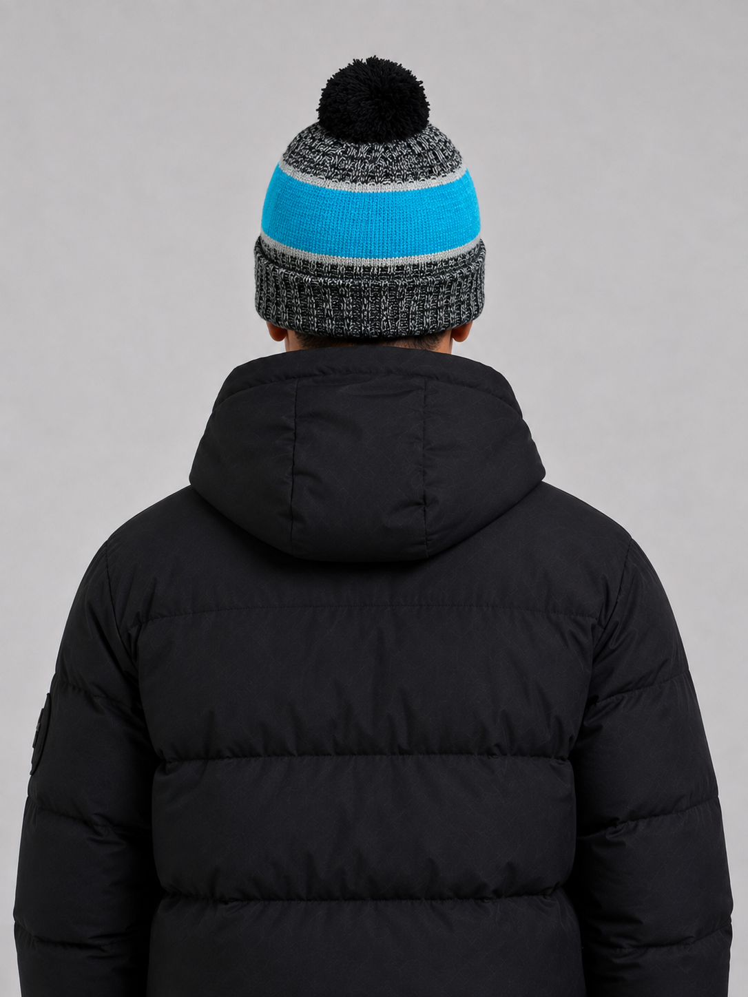 Carolina Panthers Sideline Cuffed Knit Hat with Pom