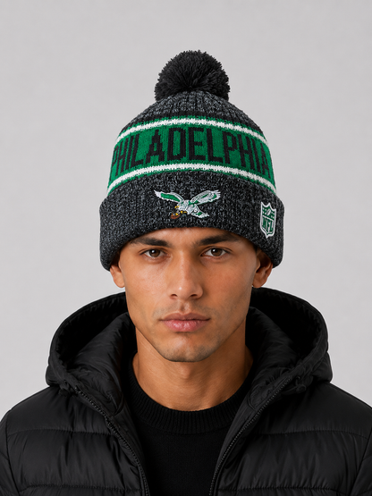 Philadelphia Eagles Kelly Green Era Sideline Knit Hat Beanie