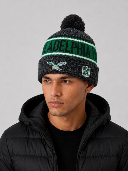 Philadelphia Eagles Kelly Green Era Sideline Knit Hat Beanie