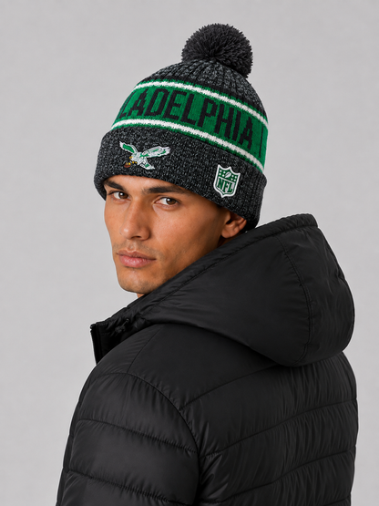 Philadelphia Eagles Kelly Green Era Sideline Knit Hat Beanie