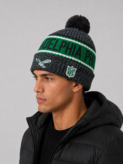 Philadelphia Eagles Kelly Green Era Sideline Knit Hat Beanie