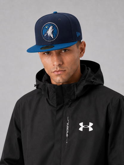 Minnesota Timberwolves 2T-Blue Fitted Hat