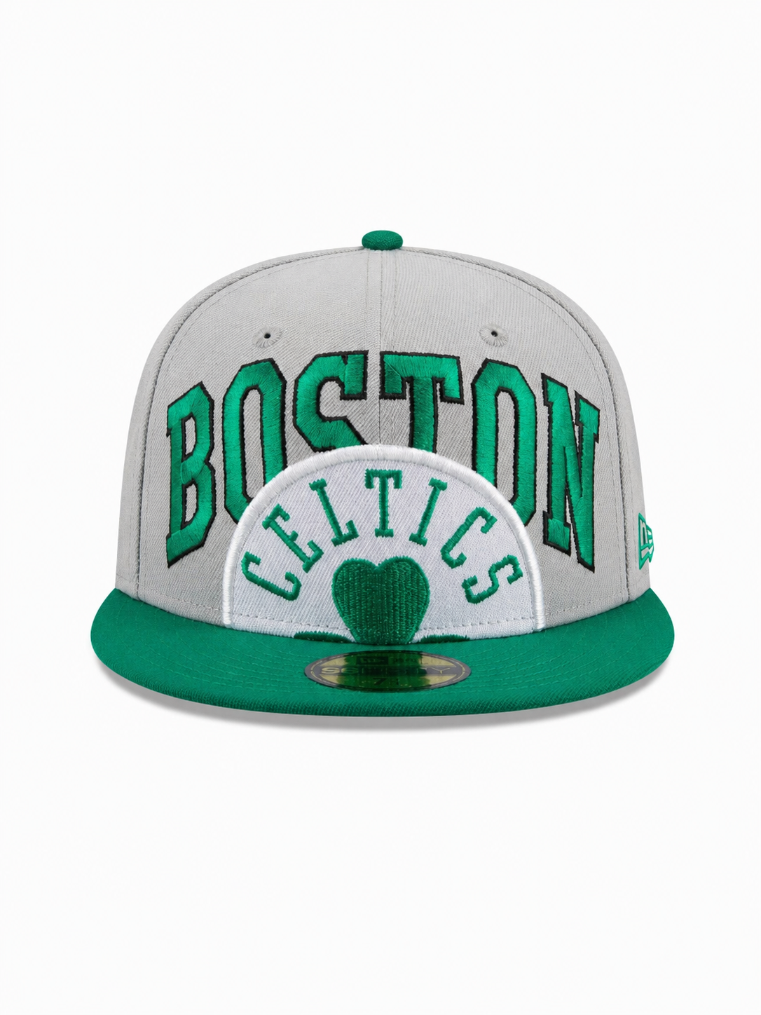 Men's Era Gray/Green Boston Celtics 2023
