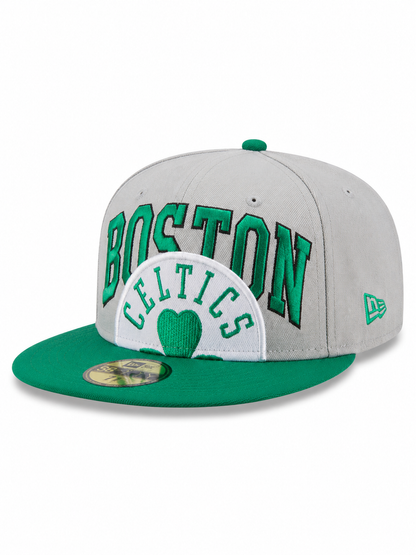 Men's Era Gray/Green Boston Celtics 2023