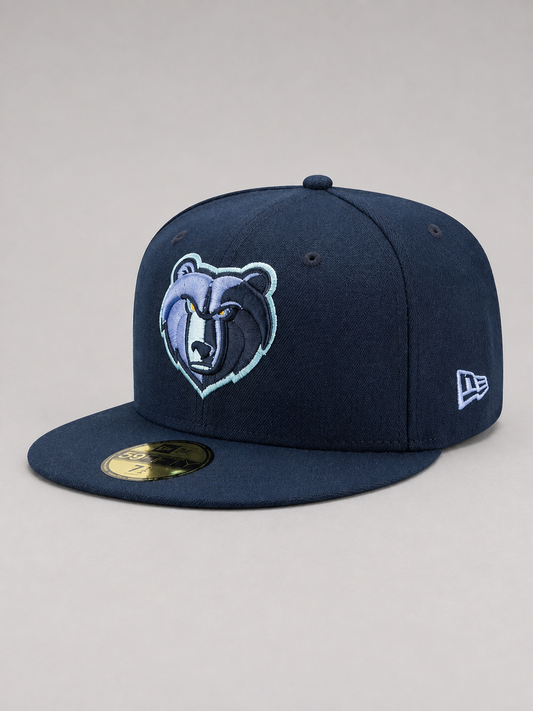 Memphis Grizzlies 2TNavy-Sky Fitted Hat