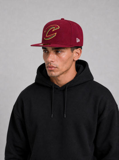 Men's Cleveland Cavaliers - Era Wine 59FIFTY Fitted Hat