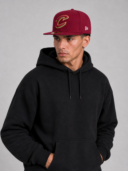 Men's Cleveland Cavaliers - Era Wine 59FIFTY Fitted Hat