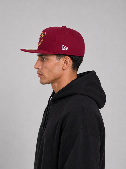Men's Cleveland Cavaliers - Era Wine 59FIFTY Fitted Hat