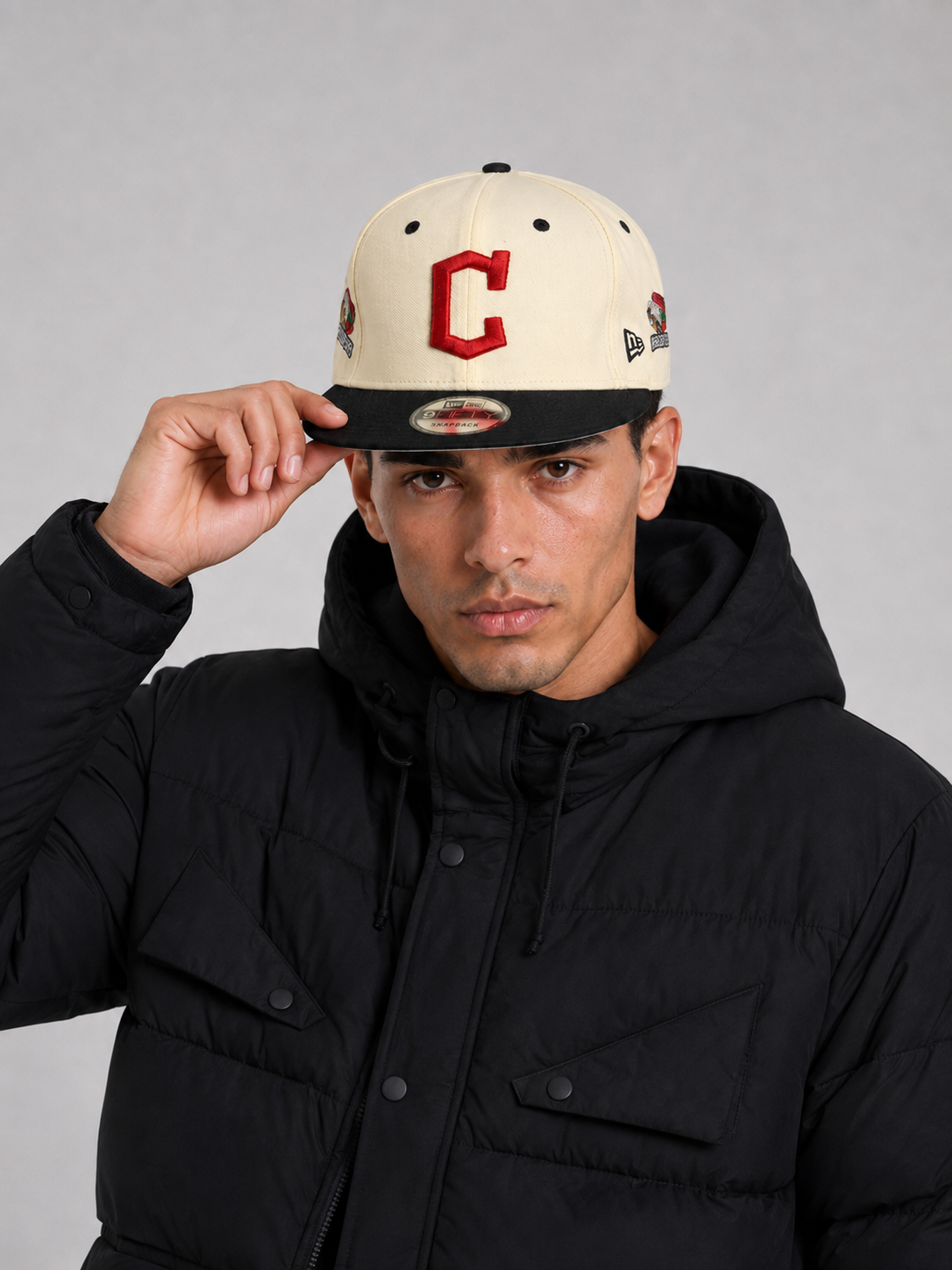 Cleveland Guardians Mascot Pin Snapback