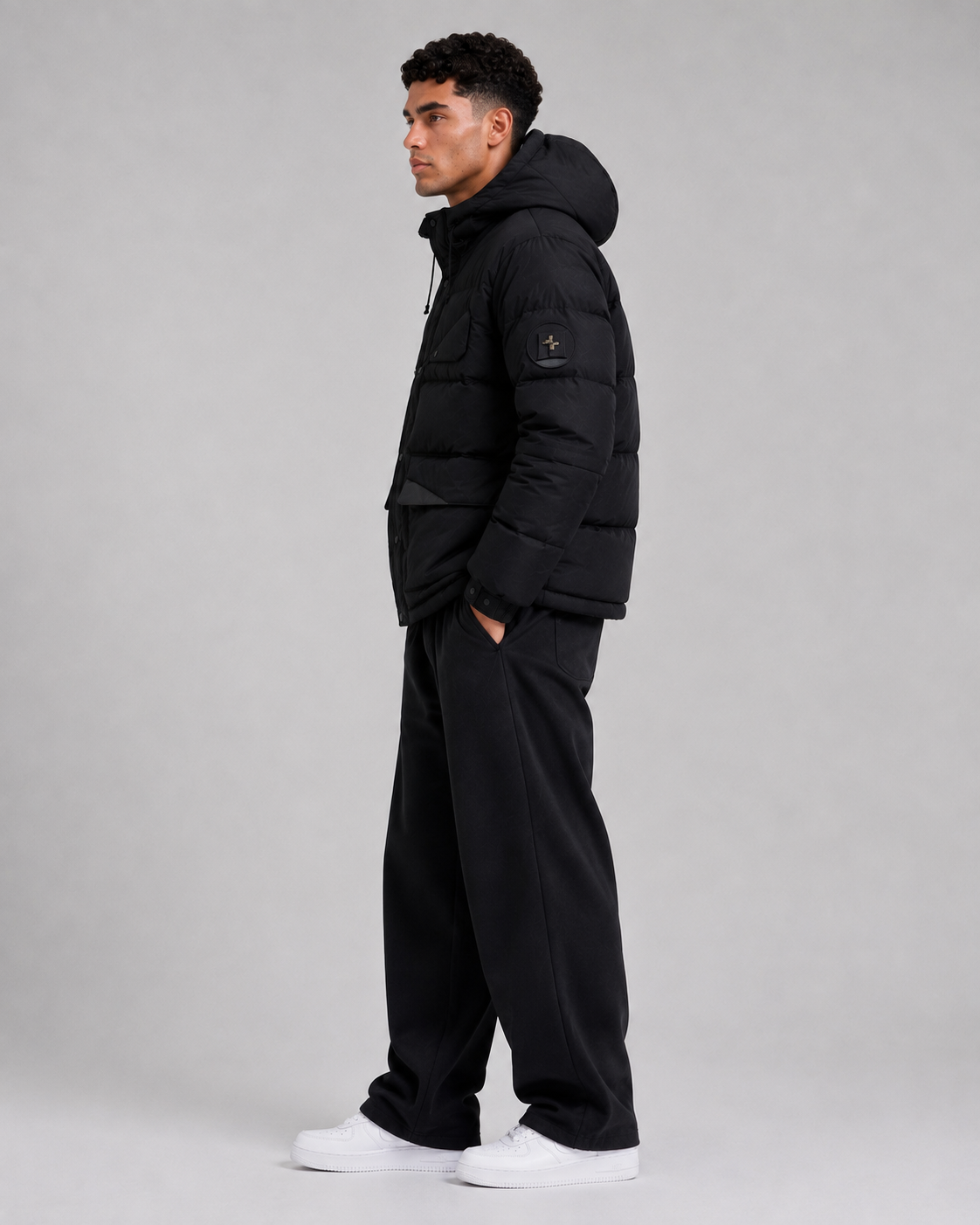 Ventoux Men’s Hooded Down Parka Jacket