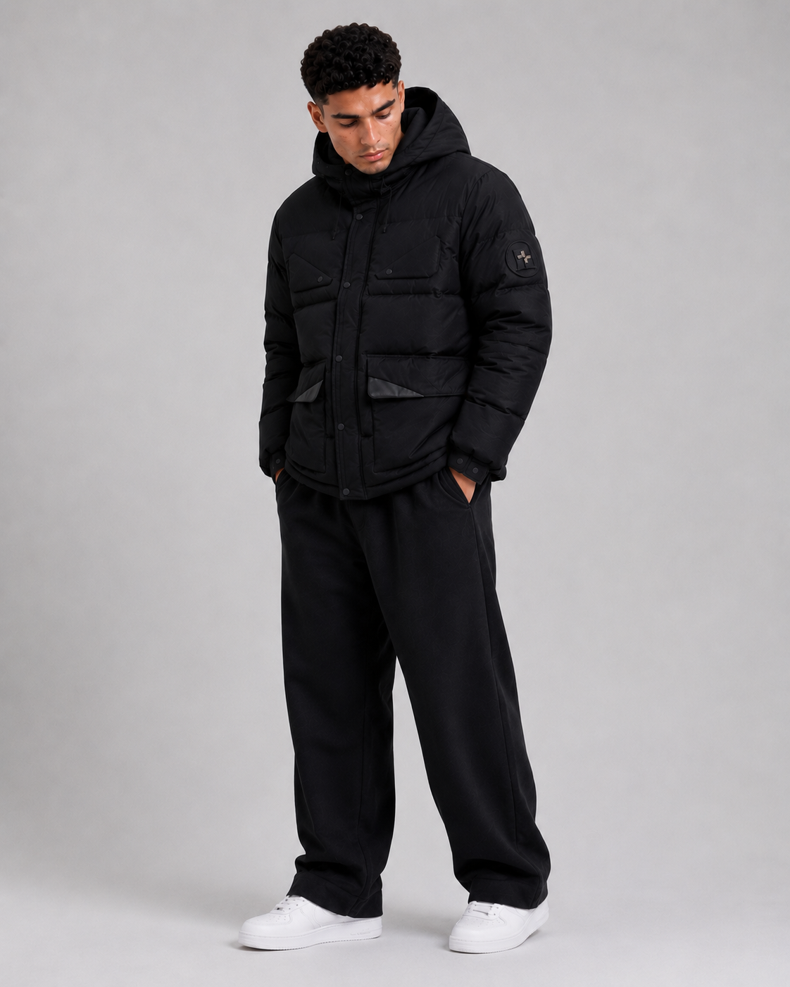 Ventoux Men’s Hooded Down Parka Jacket