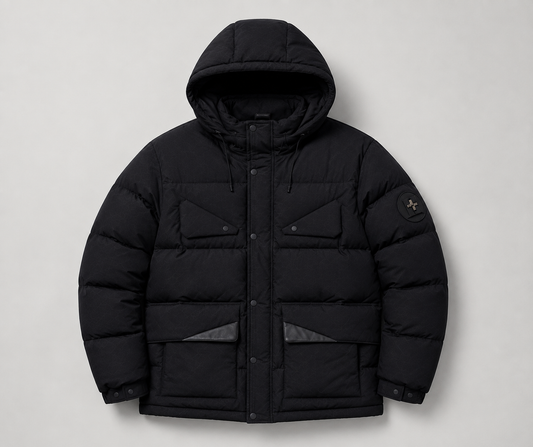 Ventoux Men’s Hooded Down Parka Jacket