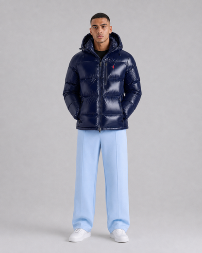 RL Lacquered-Shell Down Jacket