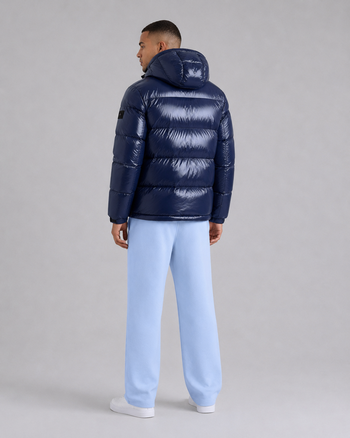 RL Lacquered-Shell Down Jacket