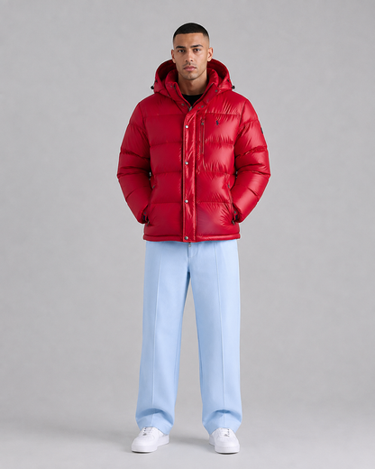 RL Lacquered-Shell Down Jacket