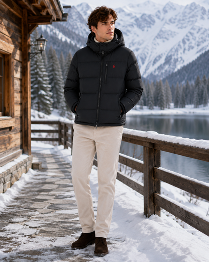RL Quilted Down Jacket