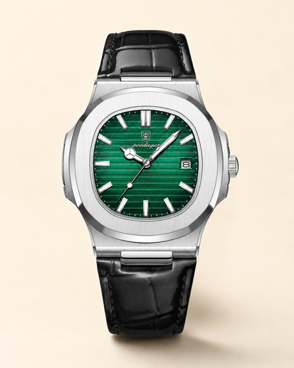 PD Prestige Nautilus Style Green Dial Watch