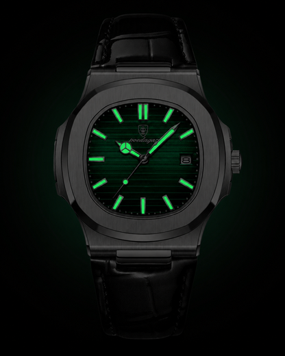 PD Prestige Nautilus Style Green Dial Watch
