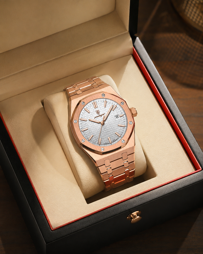 PD Prestige Rose Gold Timepiece