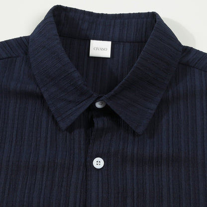 Textured Shirt Trousers Set Riviera Ease