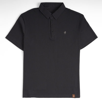 Soffice Men's Short Sleeve Polo Shirt – Casual Slim Fit