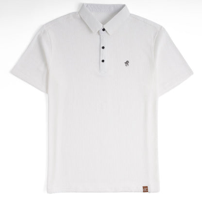 Soffice Men's Short Sleeve Polo Shirt – Casual Slim Fit