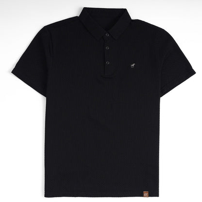 Soffice Men's Short Sleeve Polo Shirt – Casual Slim Fit