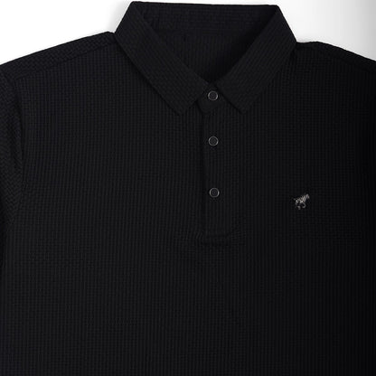 Soffice Men's Short Sleeve Polo Shirt – Casual Slim Fit